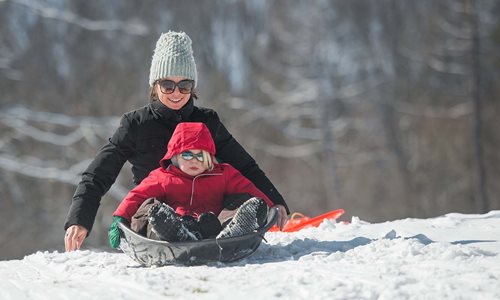 Engle Road Sled Riding Hill